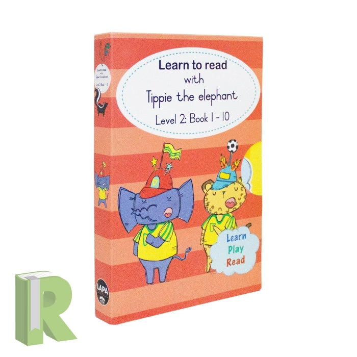 Learn To Read With Tippie The Elephant Level 2 (10 Books) - Readers Warehouse