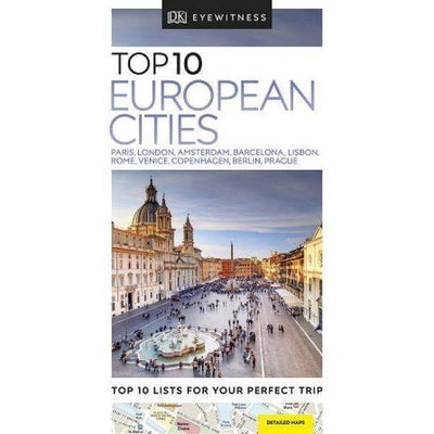 Top 10 European Cities Pocket Book - Readers Warehouse